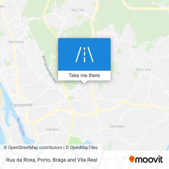 Rua da Roxa map