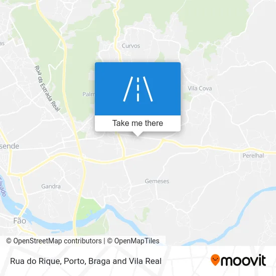 Rua do Rique map