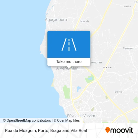 Rua da Moagem map