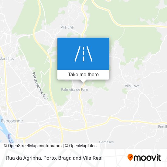 Rua da Agrinha map