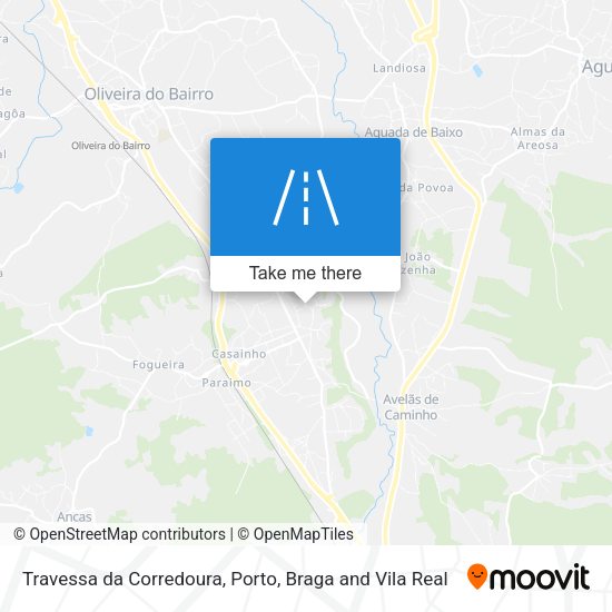 Travessa da Corredoura mapa