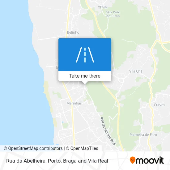 Rua da Abelheira map