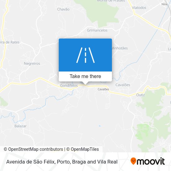 Avenida de São Félix map