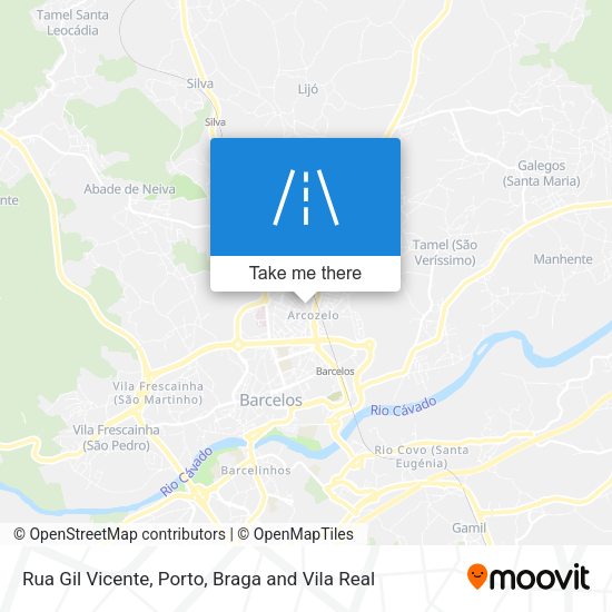 Rua Gil Vicente map