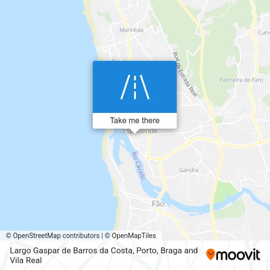 Largo Gaspar de Barros da Costa map