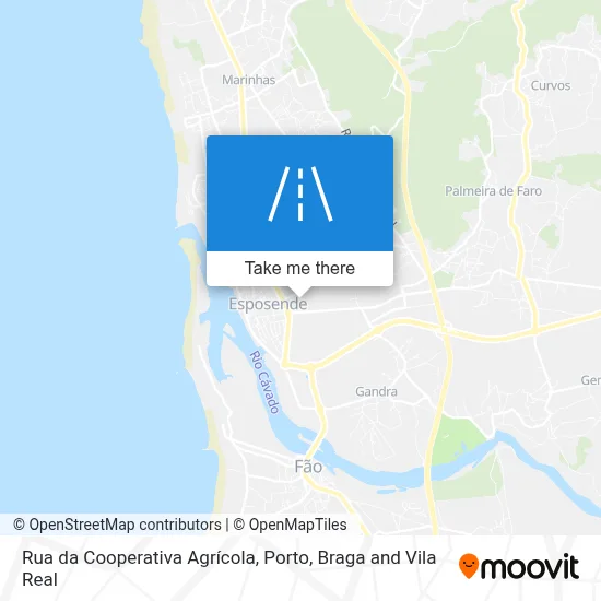 Rua da Cooperativa Agrícola map
