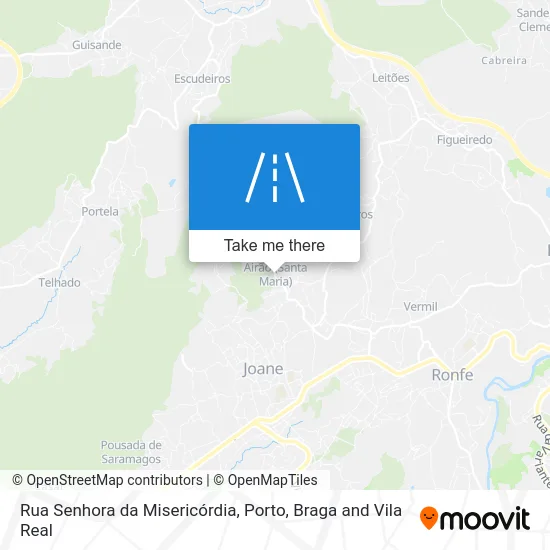 Rua Senhora da Misericórdia map