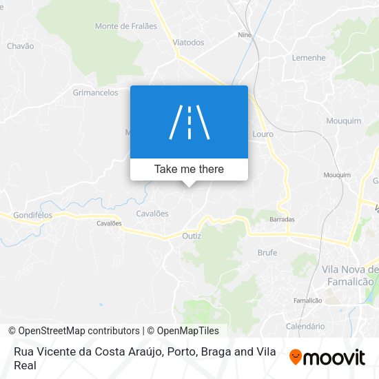 Rua Vicente da Costa Araújo map