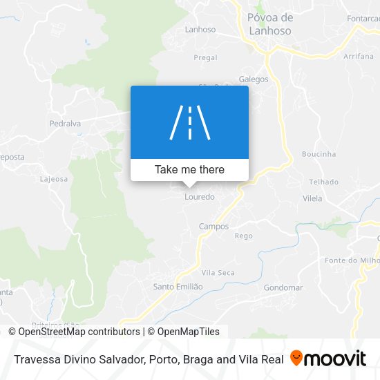 Travessa Divino Salvador map