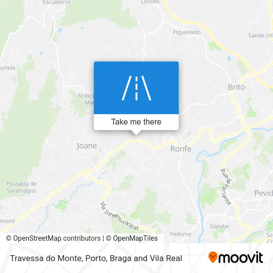 Travessa do Monte map