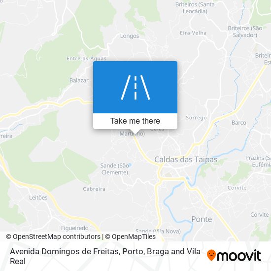 Avenida Domingos de Freitas mapa