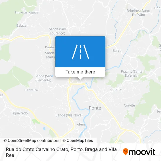 Rua do Cmte Carvalho Crato map