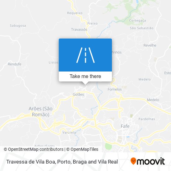 Travessa de Vila Boa map