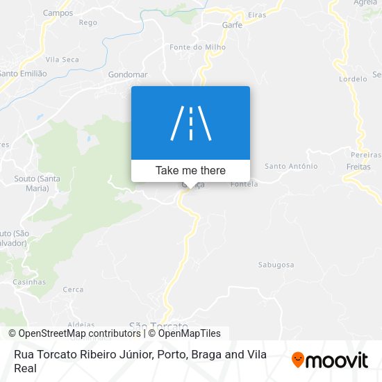 Rua Torcato Ribeiro Júnior map