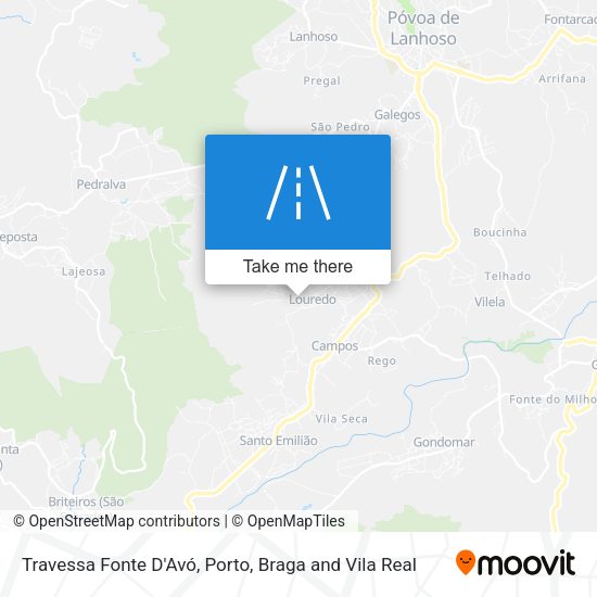 Travessa Fonte D'Avó map