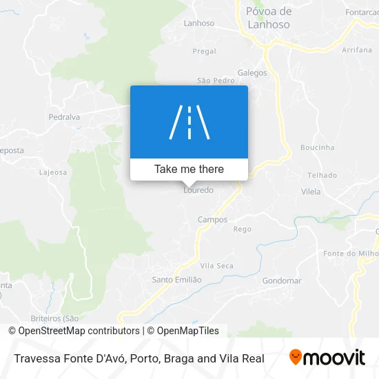 Travessa Fonte D'Avó map