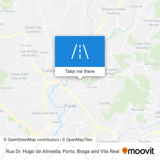 Rua Dr. Hugo de Almeida map