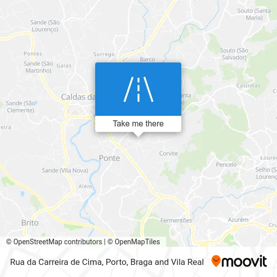 Rua da Carreira de Cima map