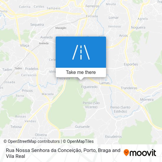 Rua Nossa Senhora da Conceição map