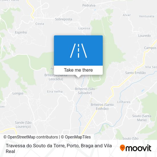 Travessa do Souto da Torre map