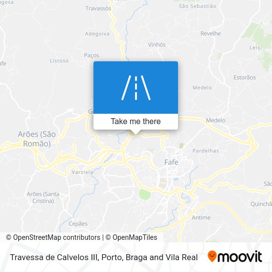 Travessa de Calvelos III map