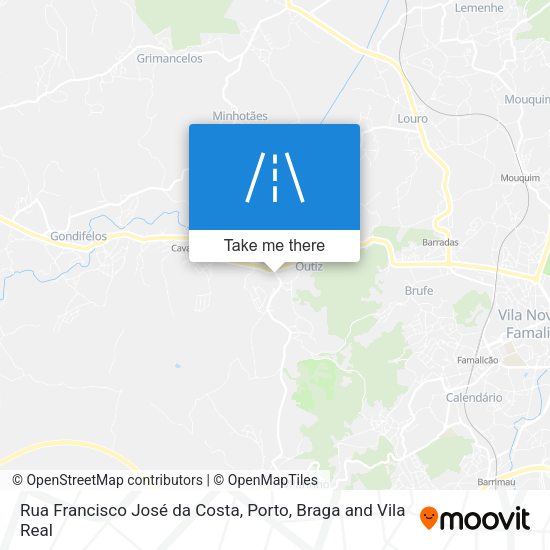 Rua Francisco José da Costa map