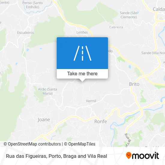 Rua das Figueiras map