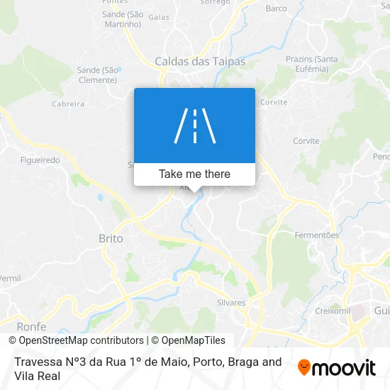 Travessa Nº3 da Rua 1º de Maio map