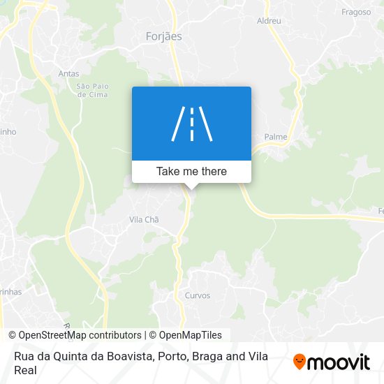 Rua da Quinta da Boavista mapa