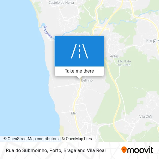 Rua do Submoinho map