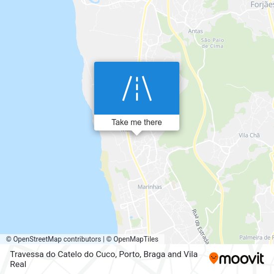 Travessa do Catelo do Cuco mapa