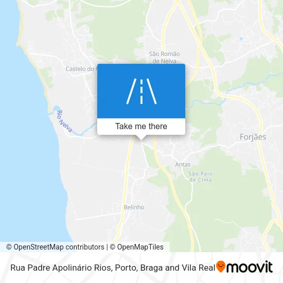 Rua Padre Apolinário Rios map