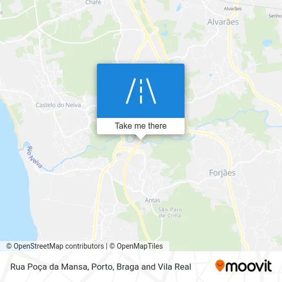 Rua Poça da Mansa map