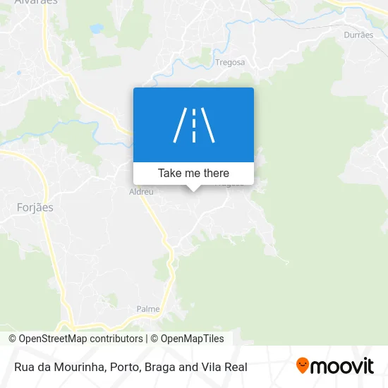 Rua da Mourinha map