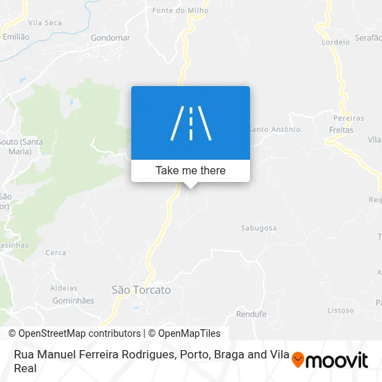 Rua Manuel Ferreira Rodrigues map