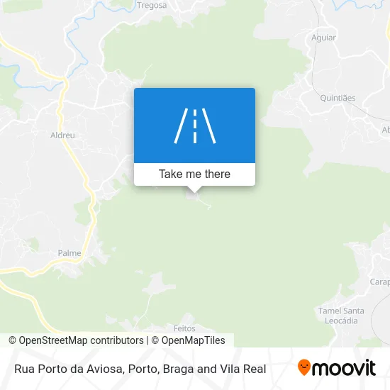 Rua Porto da Aviosa map