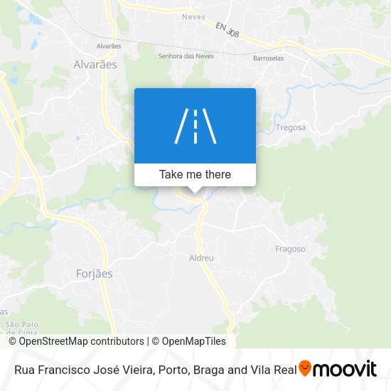 Rua Francisco José Vieira map