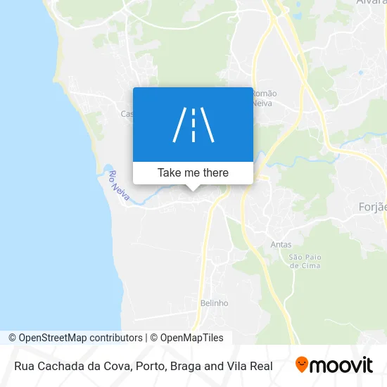 Rua Cachada da Cova map