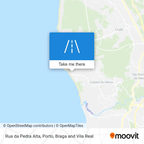 Rua da Pedra Alta map