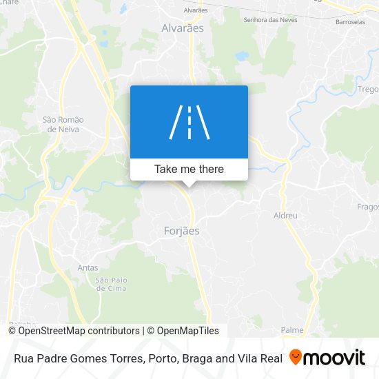 ‎Rua Padre Gomes Torres map