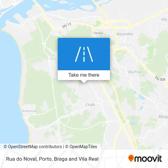 Rua do Noval map