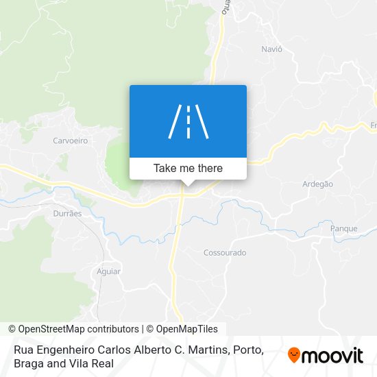 Rua Engenheiro Carlos Alberto C. Martins map
