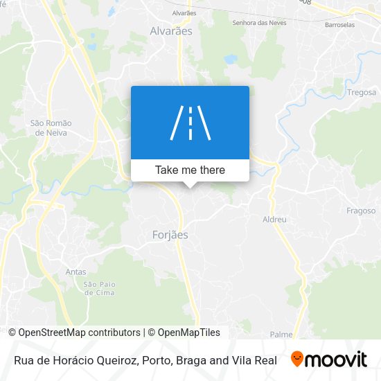 Rua de Horácio Queiroz map