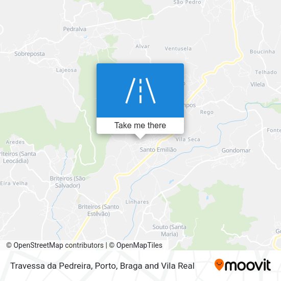 Travessa da Pedreira map