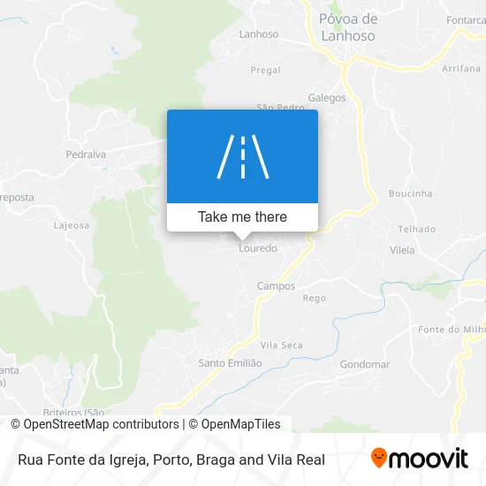 Rua Fonte da Igreja map