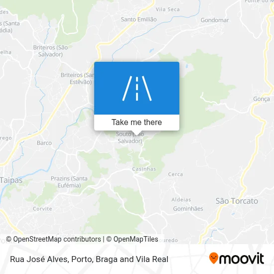 Rua José Alves map