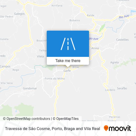 Travessa de São Cosme map