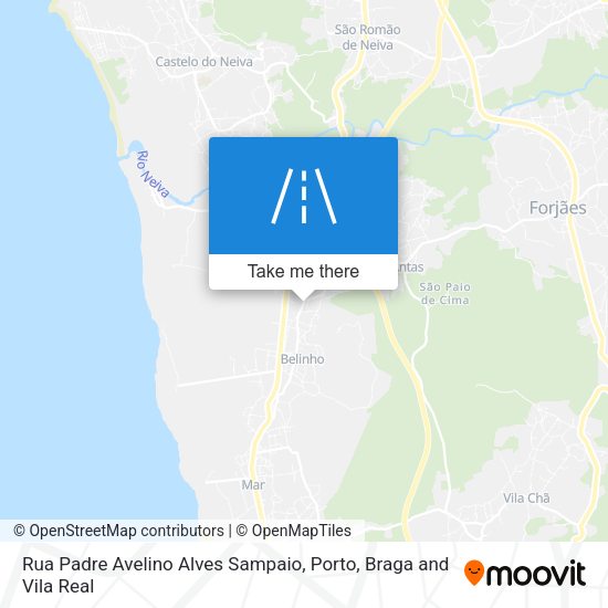 Rua Padre Avelino Alves Sampaio map
