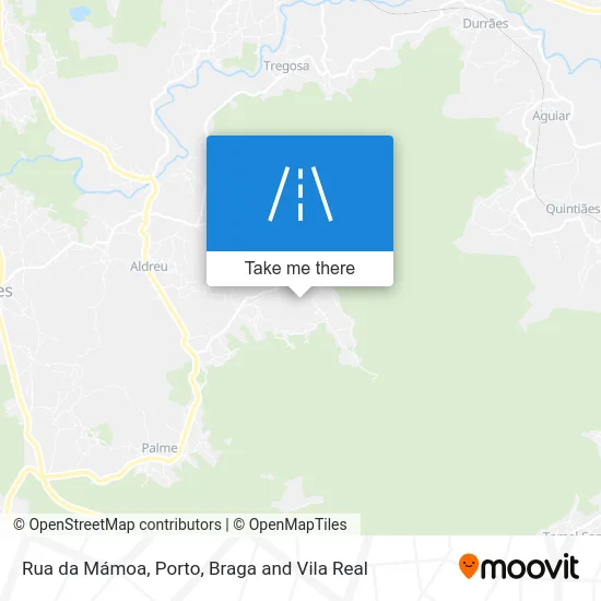 Rua da Mámoa map