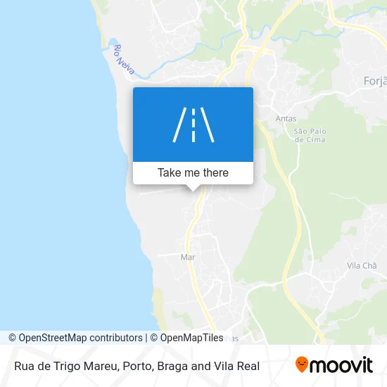 Rua de Trigo Mareu map